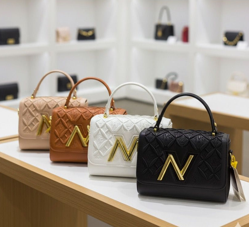 Imported Top Handle Trendy Bag