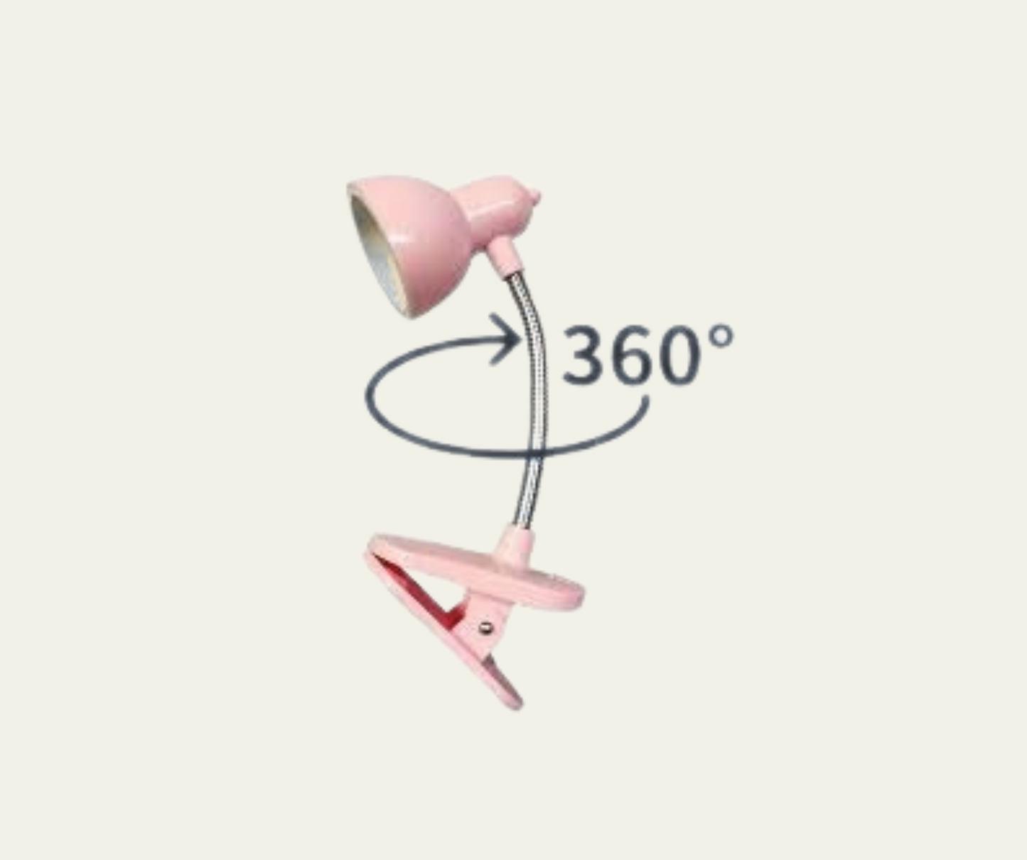 Mini Clip-on LED Desk Lamp