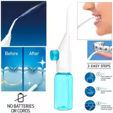 Power Floss – Air Powered Dental Water Jet | Teeth Cleaner