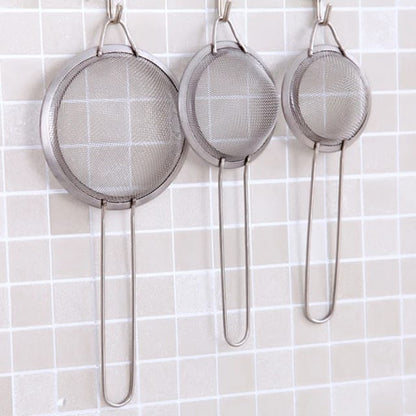 3pcs Stainless Steel Strainer Set