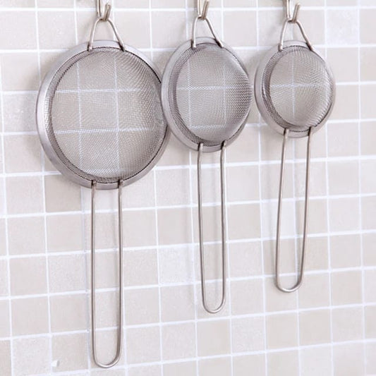 3pcs Stainless Steel Strainer Set