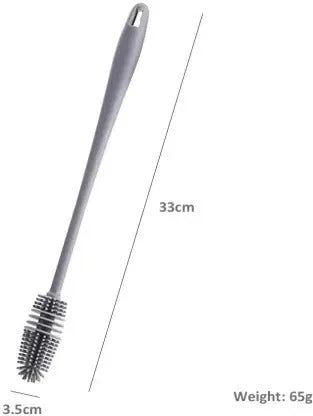 Silicone Bottle Cleaning Brush Long