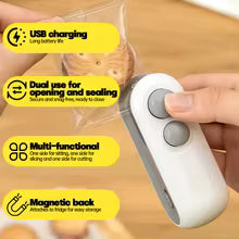 Mini Rechargeable Food Bag Sealer