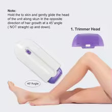 2-in-1 Women Painless Epilator