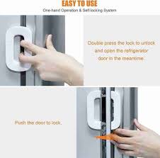 Fridge Door Safety Lock Protector