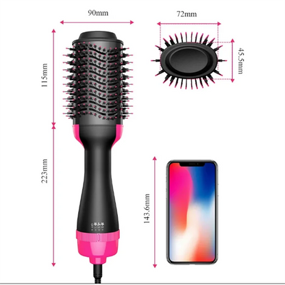 3-in-1 Hot Hair Brush