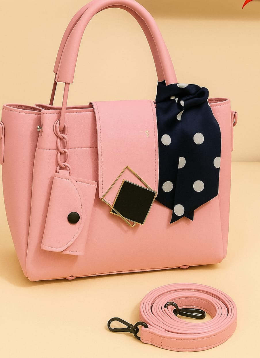 Stylish Synthetic Leather Shoulder Bag-HS002