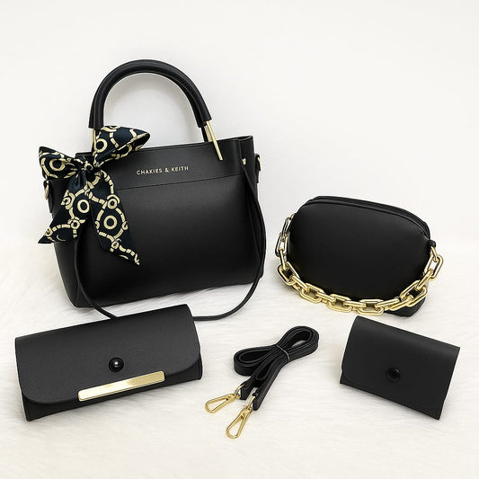 4 Pcs Synthetic Leather Bag-HS001